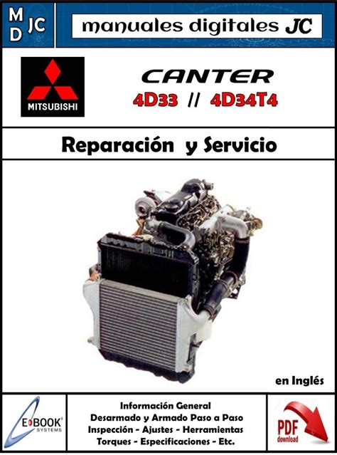 4214cc ME011077085098 33 4D33. . Mitsubishi canter 4d33 engine manual pdf